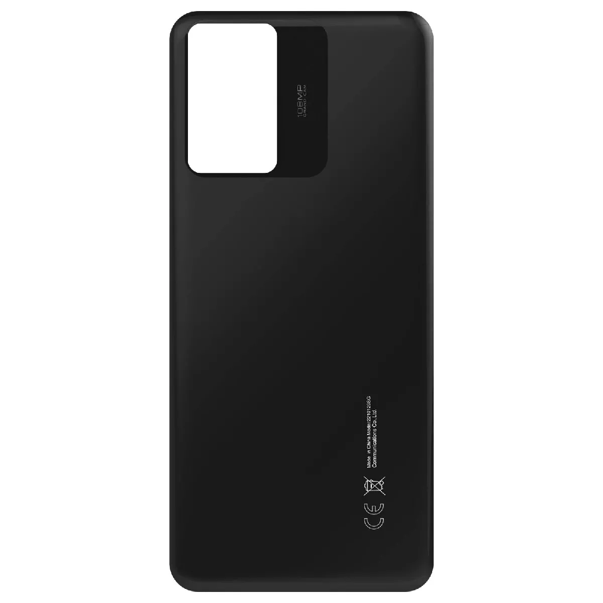 Avizar Noir Cache Batterie Pour Redmi Note 12S