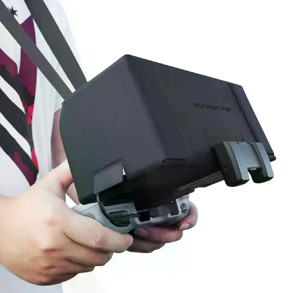 Pare-soleil 2 En 1 Pour Télécommande DJI RC Plus - Meilleure Visibilité Et Protection Contre L'éblouissement