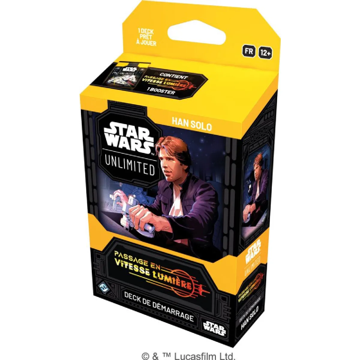 Carte à collectionner Star Wars Unlimited Passage Vitesse Lumière Deck Modèle aléatoire