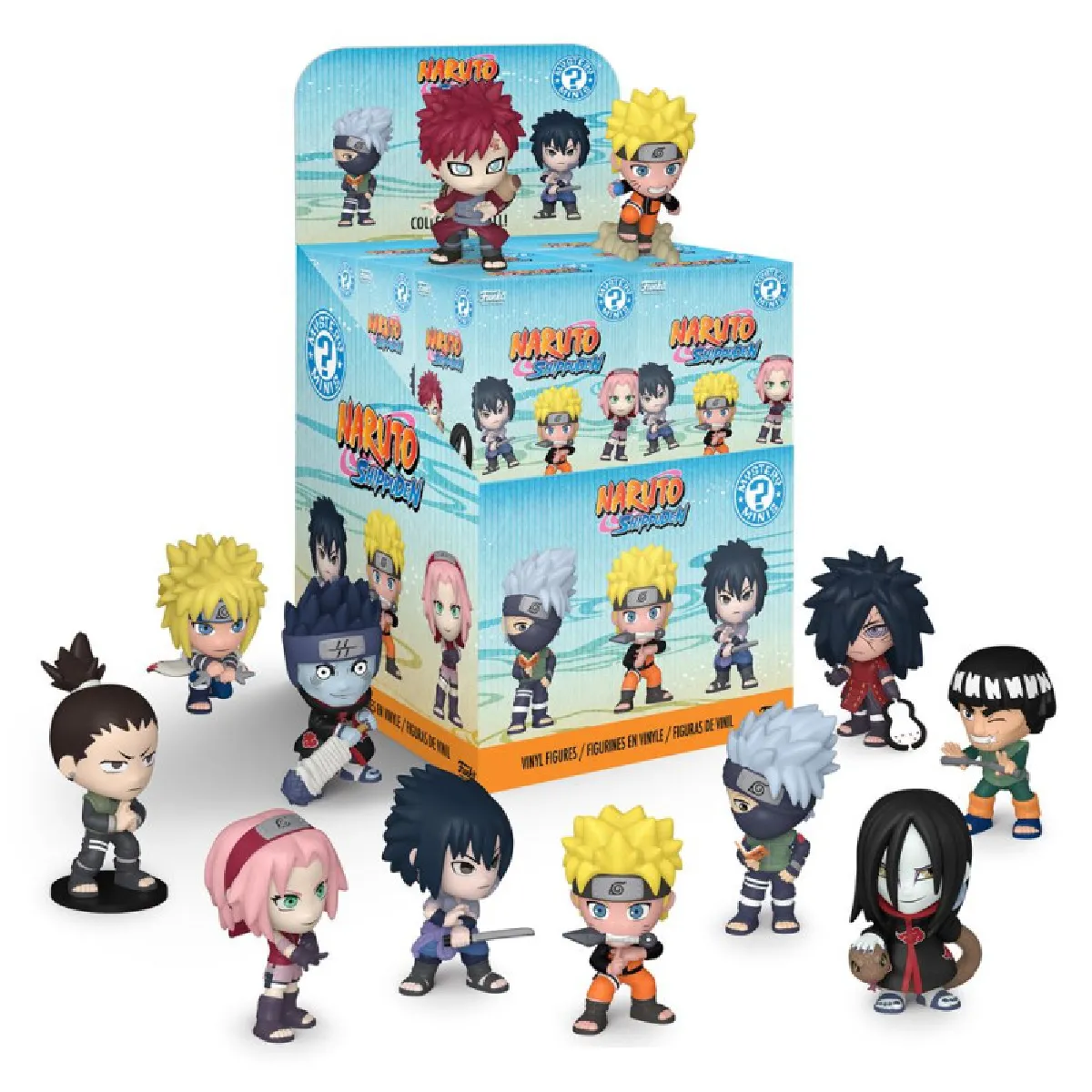 Funko Mystery Mini Naruto 1 of 12 to Collect Styles Vary Mini Figurine en Vinyle à Collectionner Idée de Cadeau Produits Officiels Jouets pour Les Enfants et Adultes Anime Fans