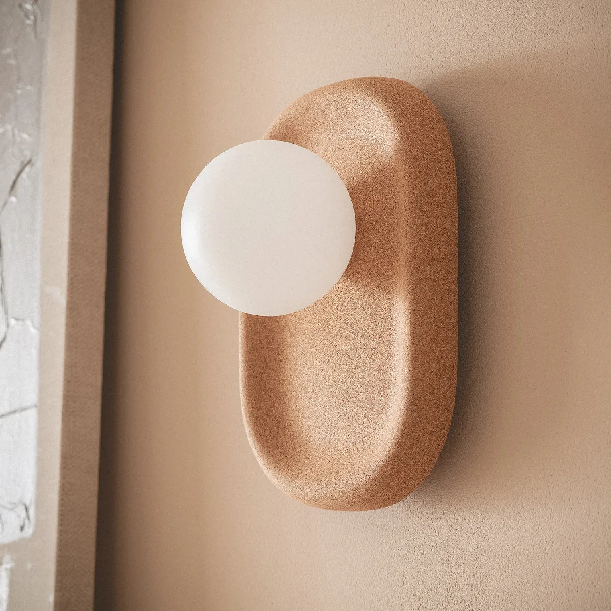 Ledkia Applique murale LED Leshna - Naturel Ledkia Applique murale LED Leshna - Naturel
