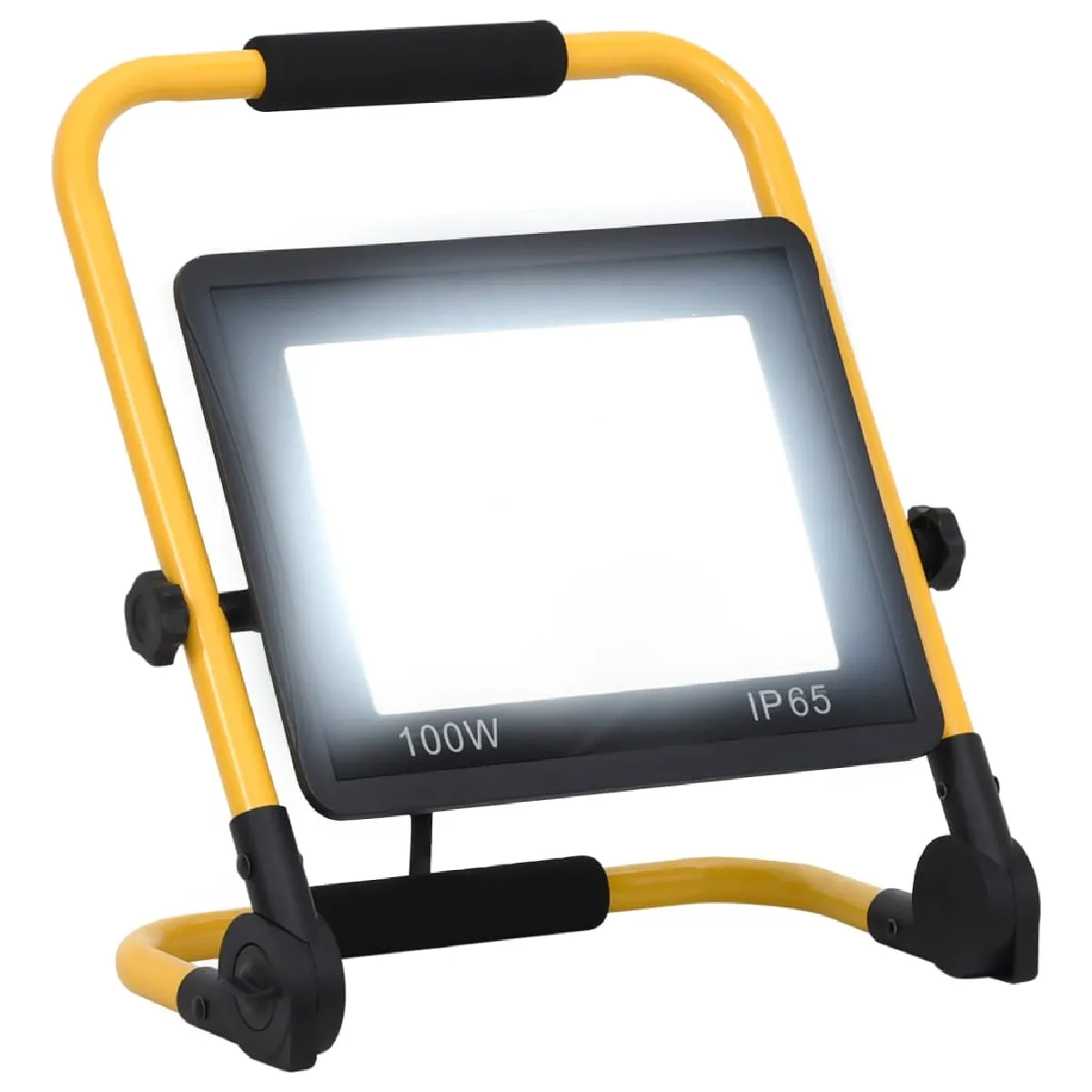 Non Communiqué Blanc Vidaxl Projecteur À Led Avec Poignée 100 W Froid - Image 3