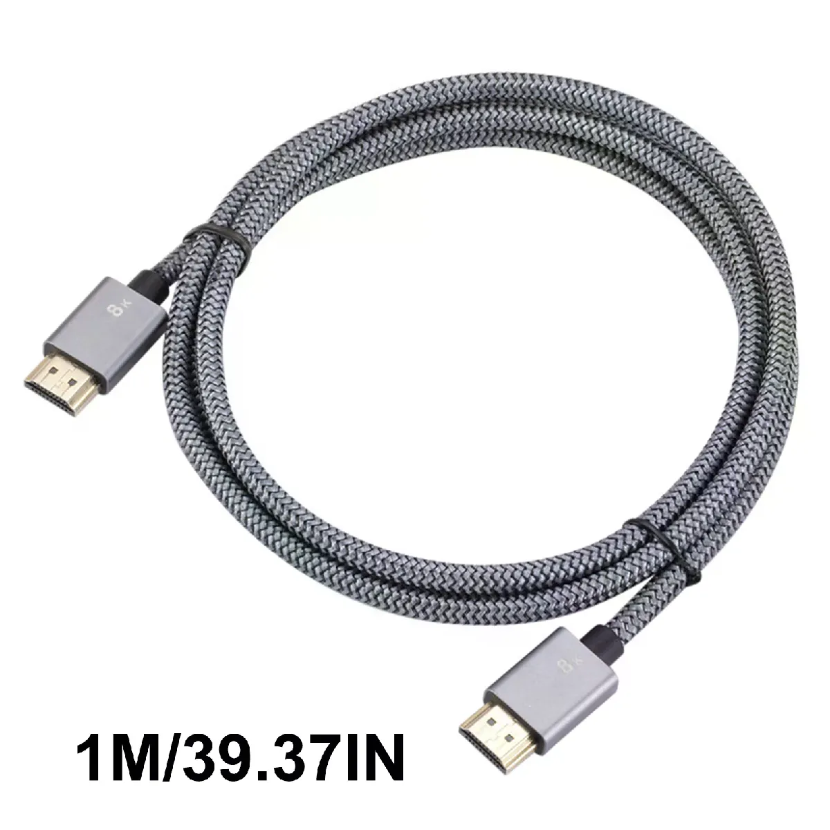 Générique Gris Câble Hdmi 2.1 8K 60Hz 4K 120Hz