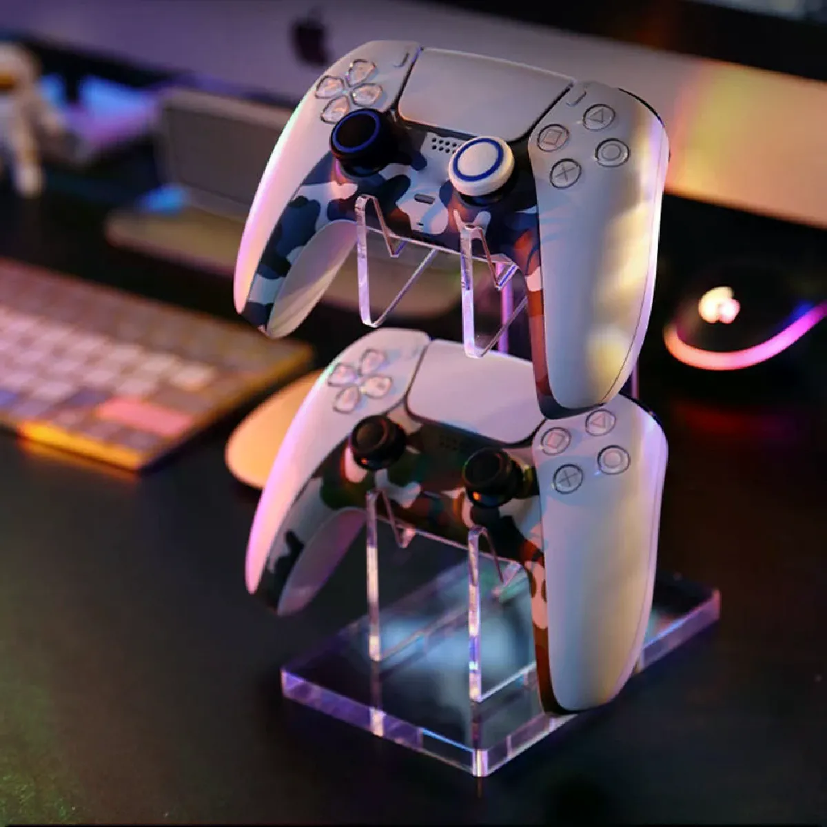 Support Manette Universel Pour PS4, PS5 Et Xbox - Rangement Mural Ou Bureau