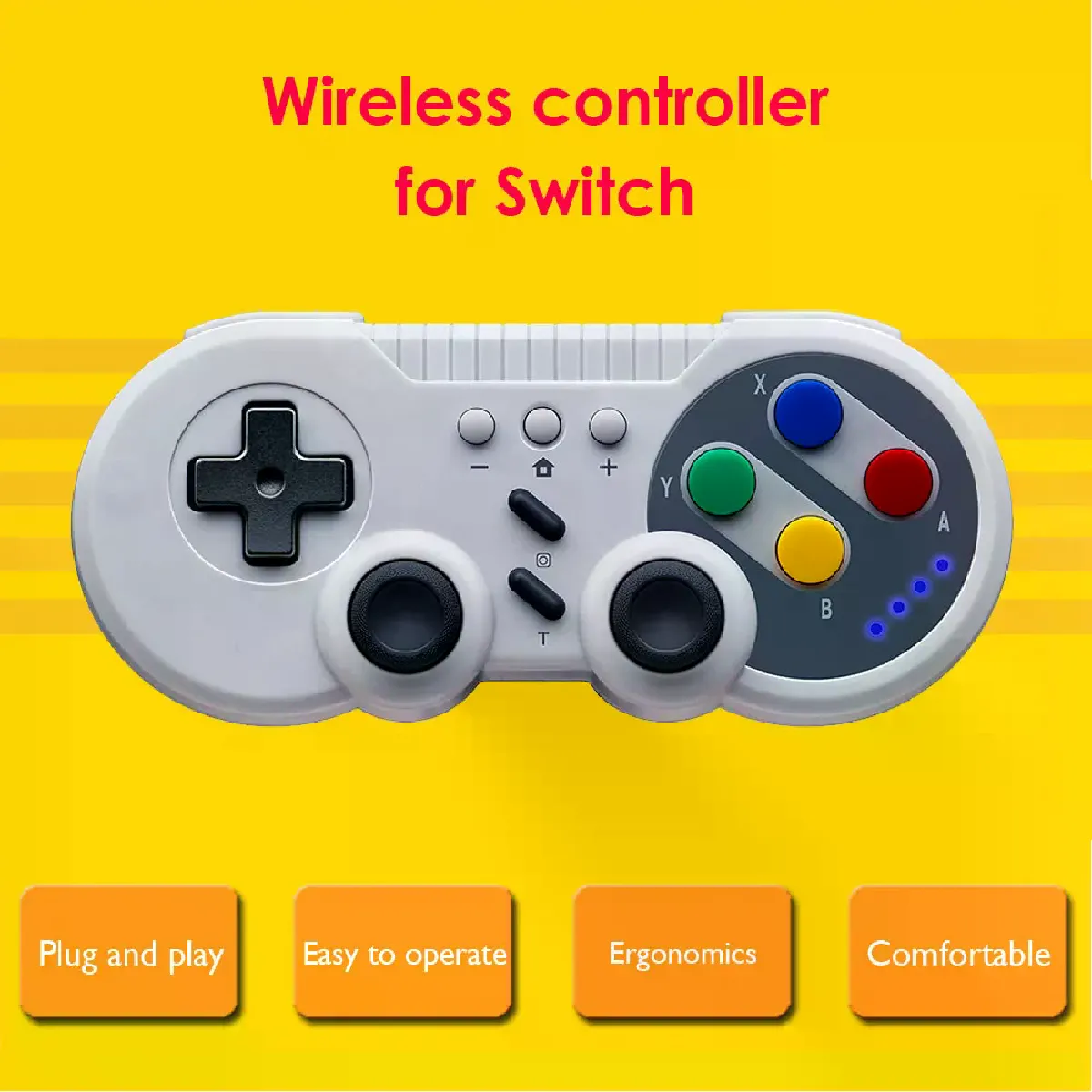 Manette sans fil améliorée PowerA pour Nintendo Switch modèle OLED et Switch Lite accessoire de jeu manette de jeu manette gaming manette Bluetooth sous licence officielle Mario: Princess