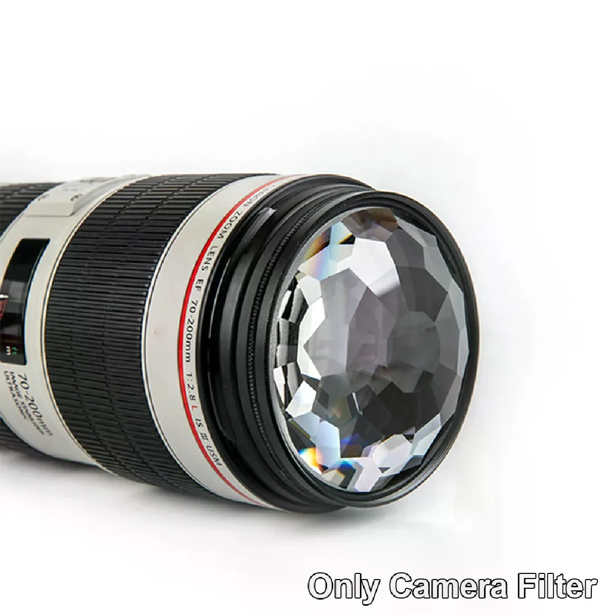 Filtre Kaléidoscope 79 Mm Pour Appareil Photo - Effets Prisme, MRC, Semi-Circulaire