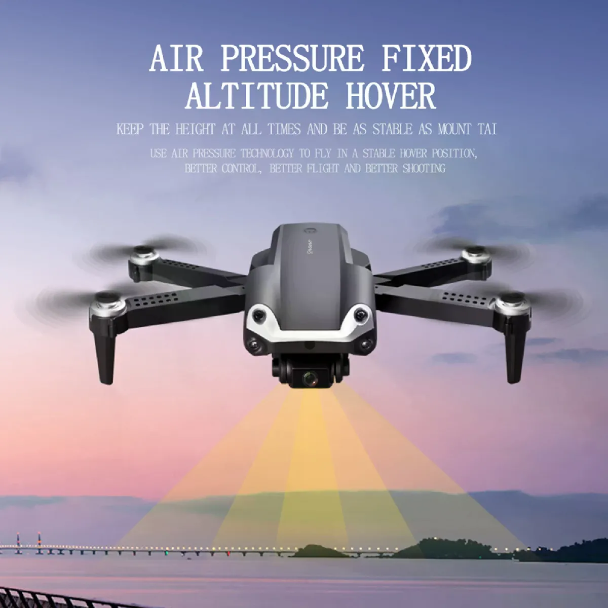 NMY N100 Drone Avec Caméra 4k GPS,5G WiFi FPV,40 Minutes De Vol Avec 2 Batteries,Fente Pour