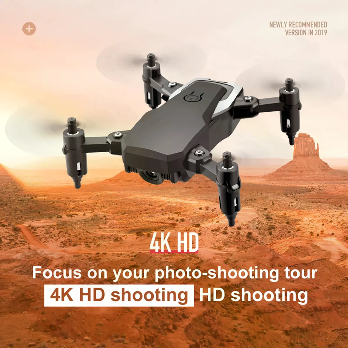 Drone pliable LF606 avec caméra 4K