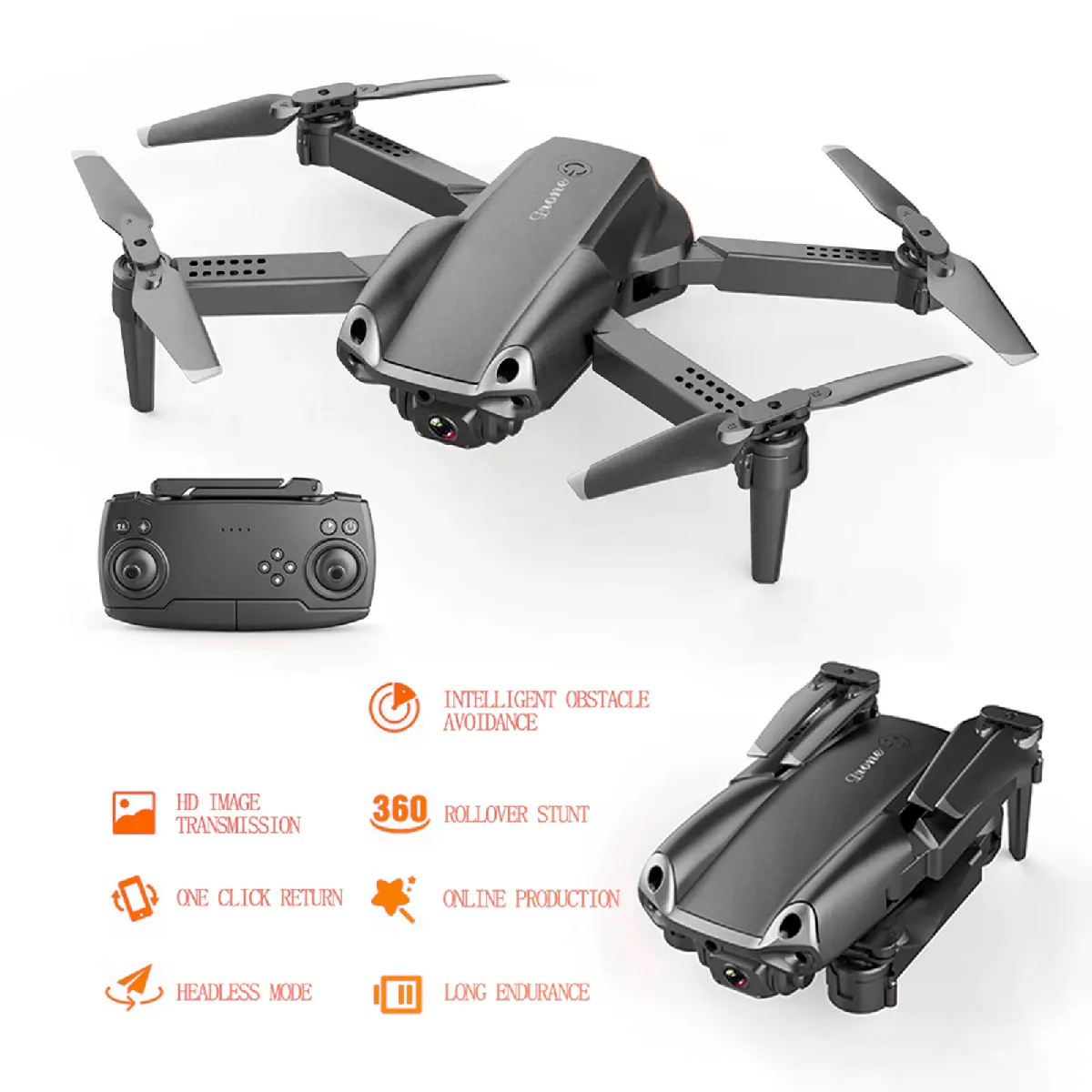 Mini Drone professionnel 4K HD avec caméra