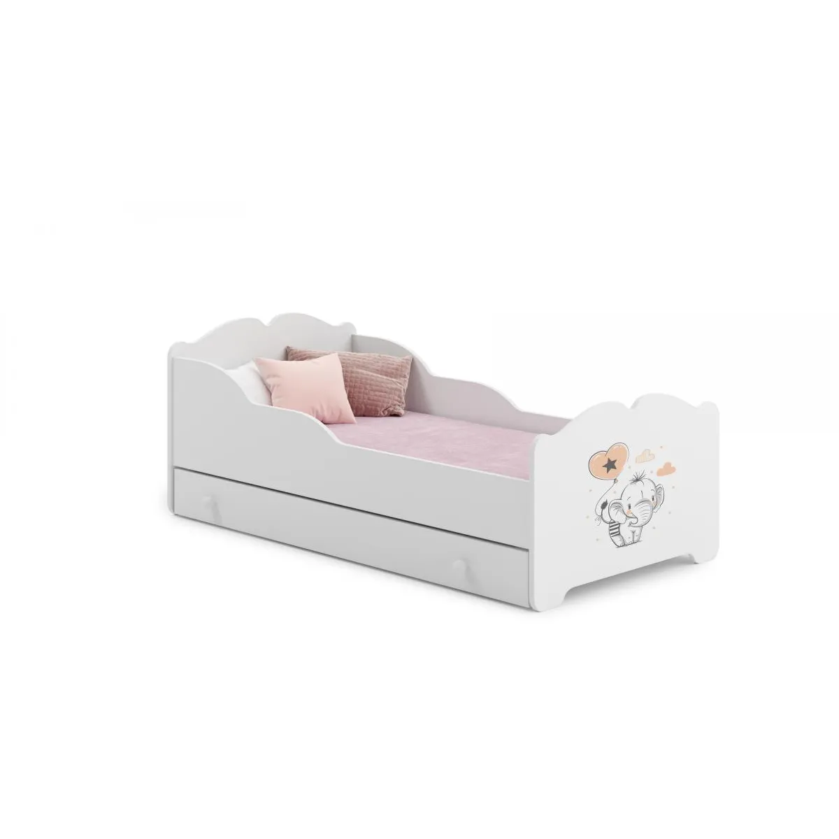 Kobi Lit Enfant Anna +Szu 160X80 Elephant
