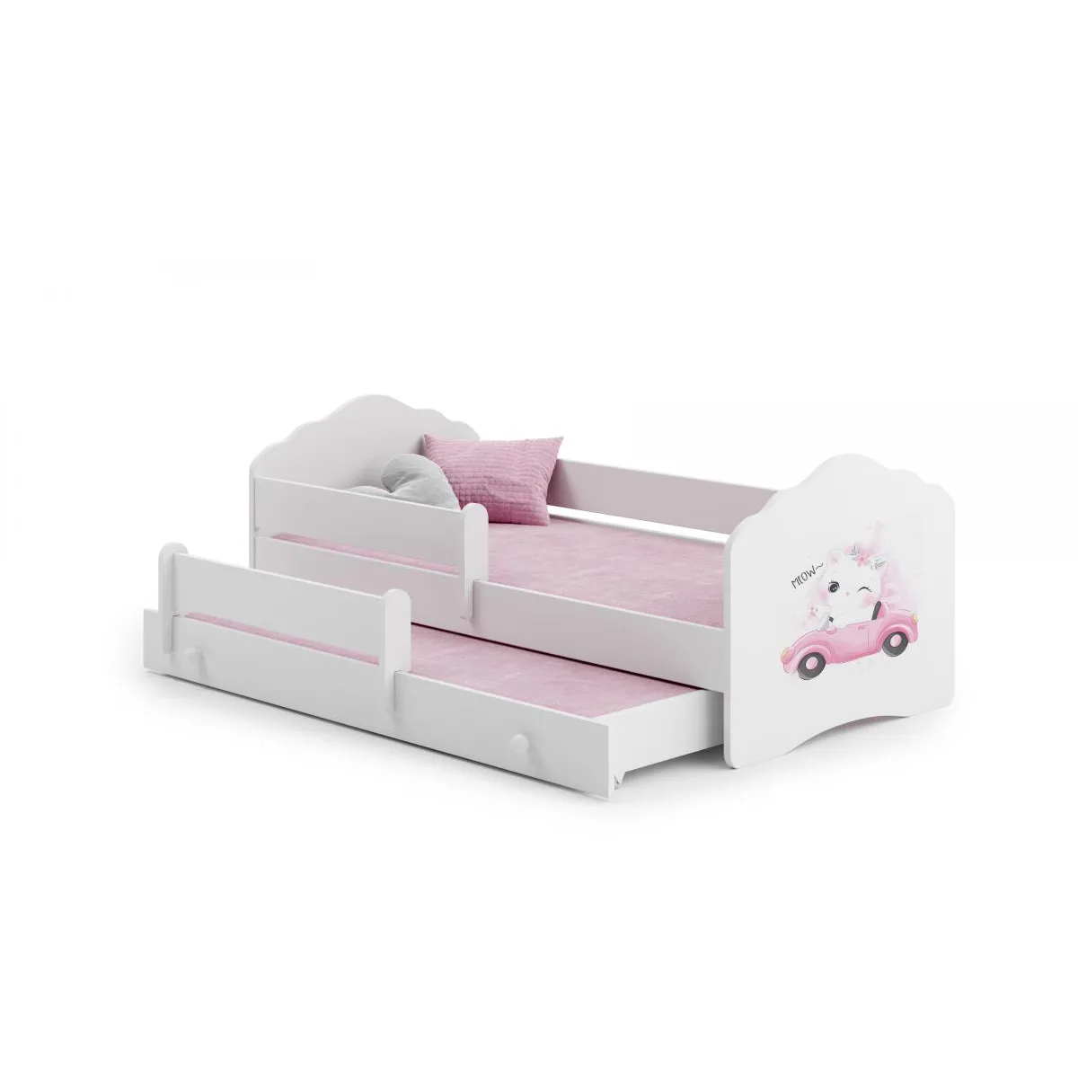 Kobi Lit enfant FALA BAR+SZU 160x80 Chat avec matelas
