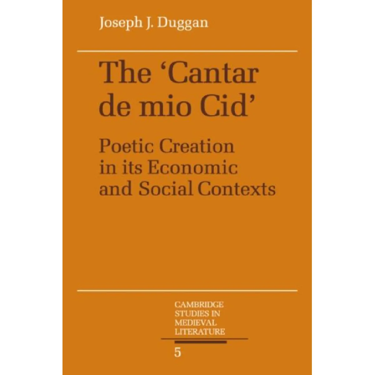 ***LIVRES*** The Cantar de mio Cid