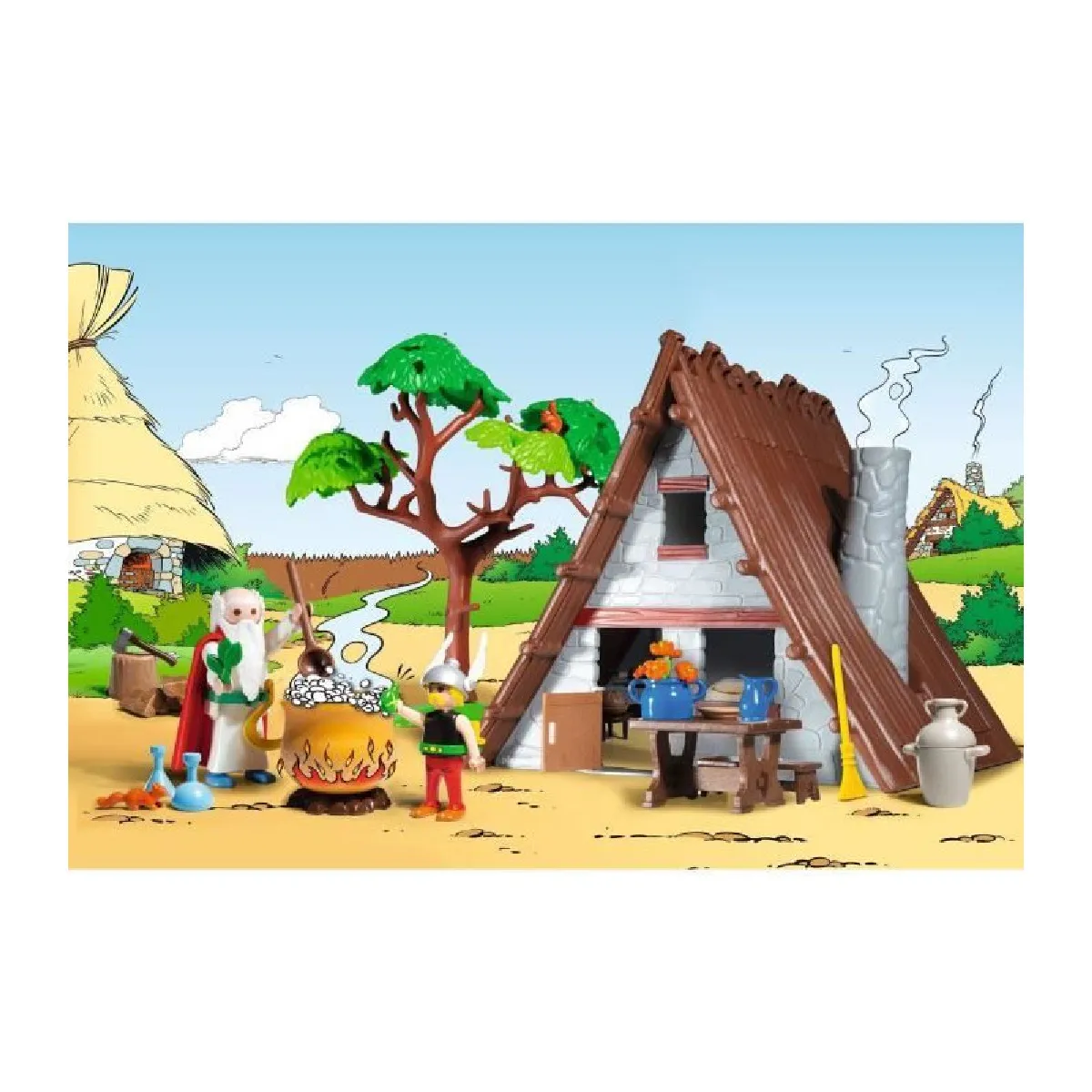 Playmobil 71828 Astérix : Hutte avec Panoramix