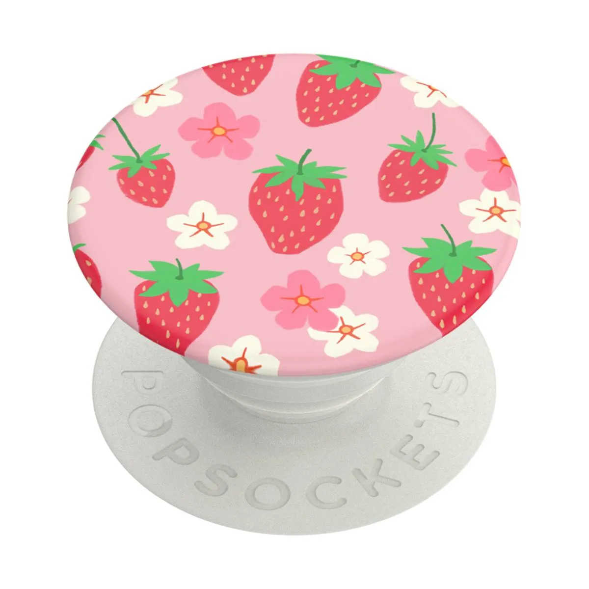 Popsockets Rose Popgrip Pour Smartphone Universel Berry Bloom