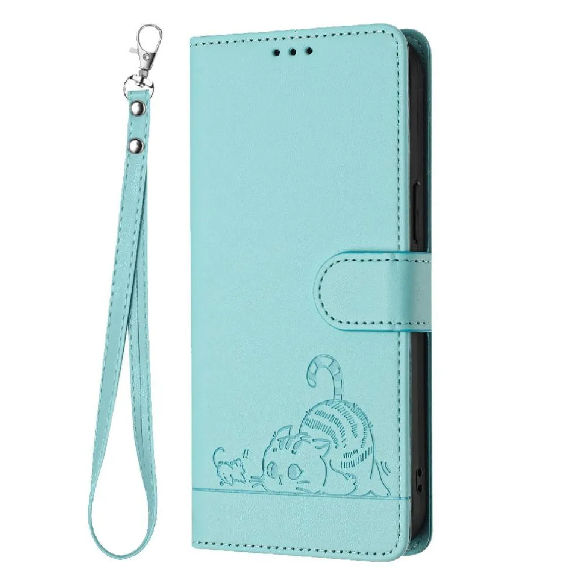 Générique Vert Coque Portefeuille En Similicuir Cubot Note 40