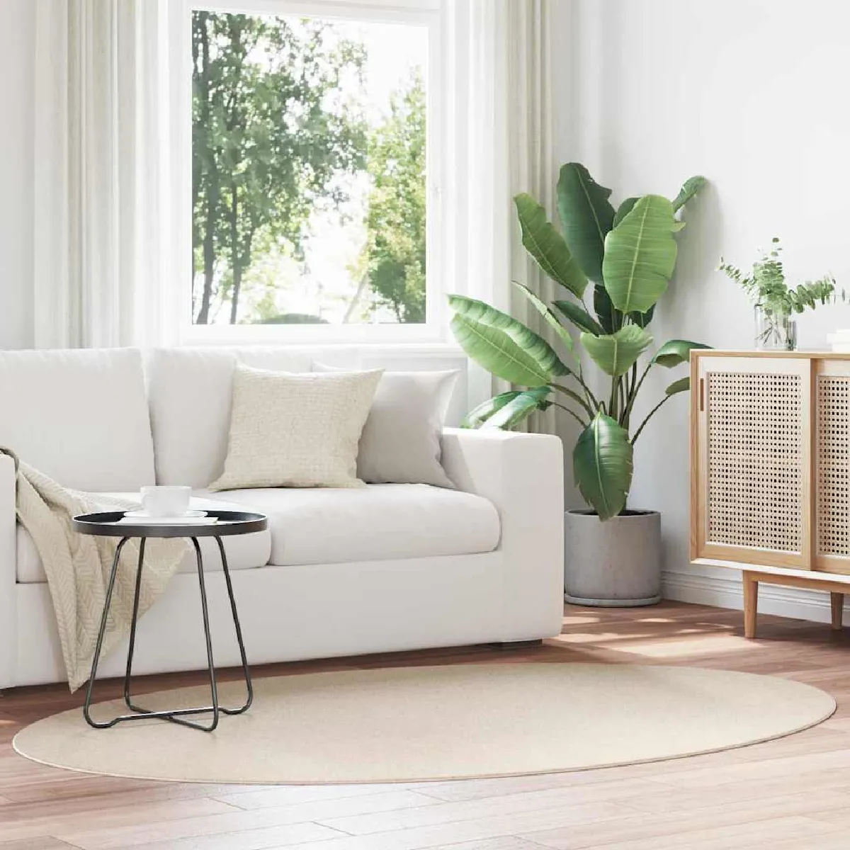 vidaXL Tapis ovale - vue 2