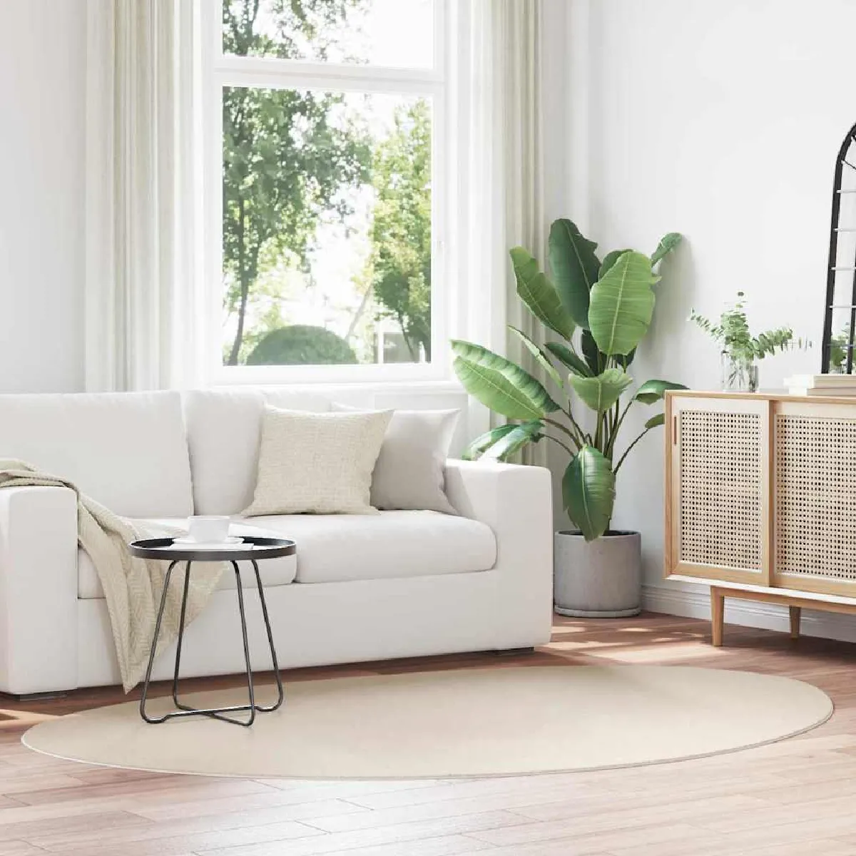 vidaXL Tapis ovale - vue 3