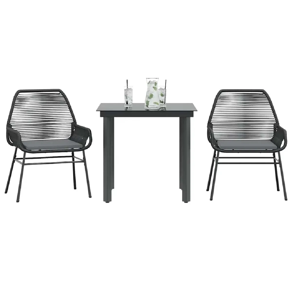 Ensemble de salle à manger jardin vidaXL - vue 1