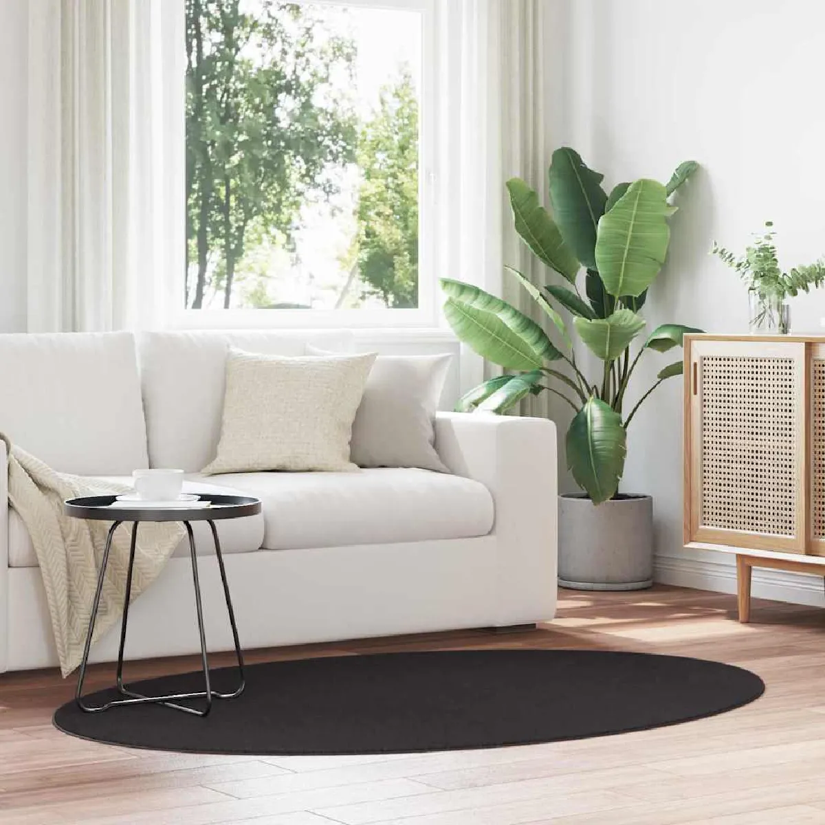 vidaXL Tapis HUARTE 100x200 cm - vue 4