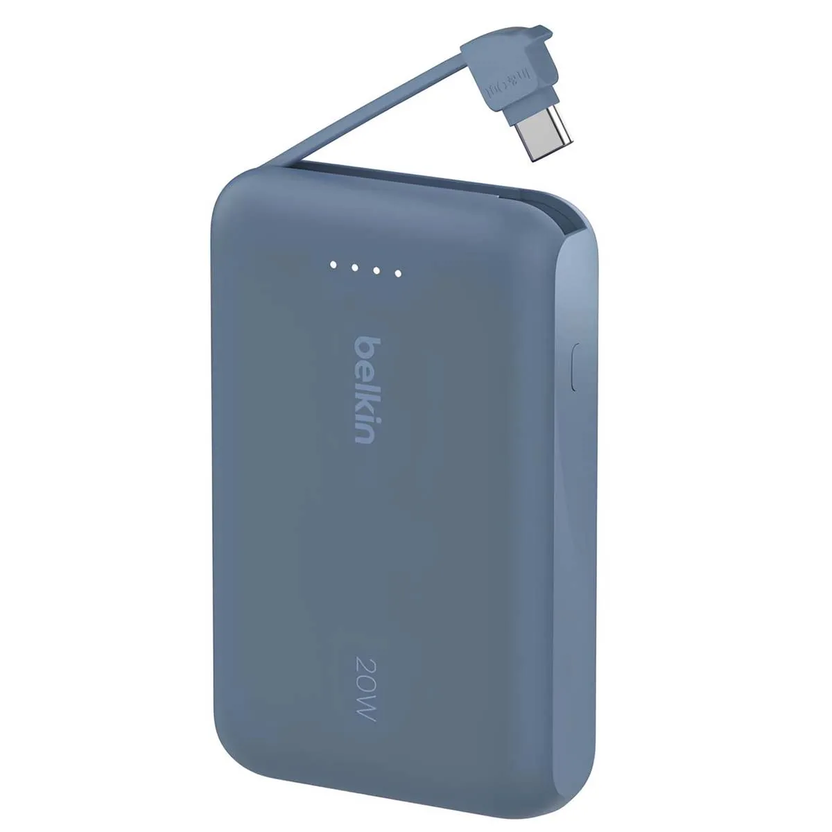 Batterie externe 10000 mAh avec cable USB C intégre - vue 5