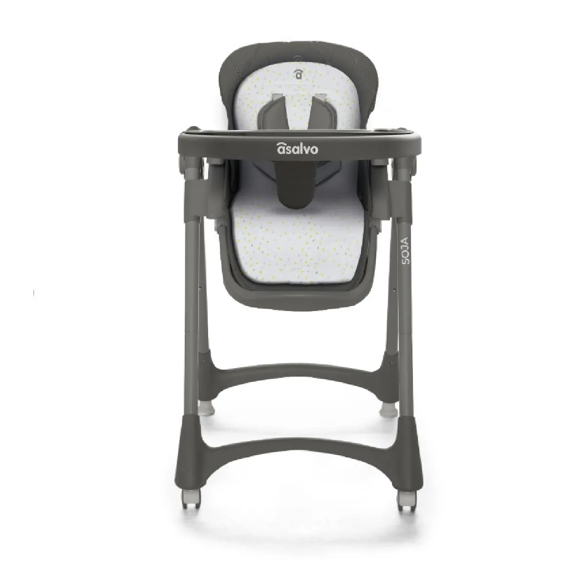 Asalvo Chaise haute bébé Soja Triangles Asalvo Chaise haute bébé Soja Triangles