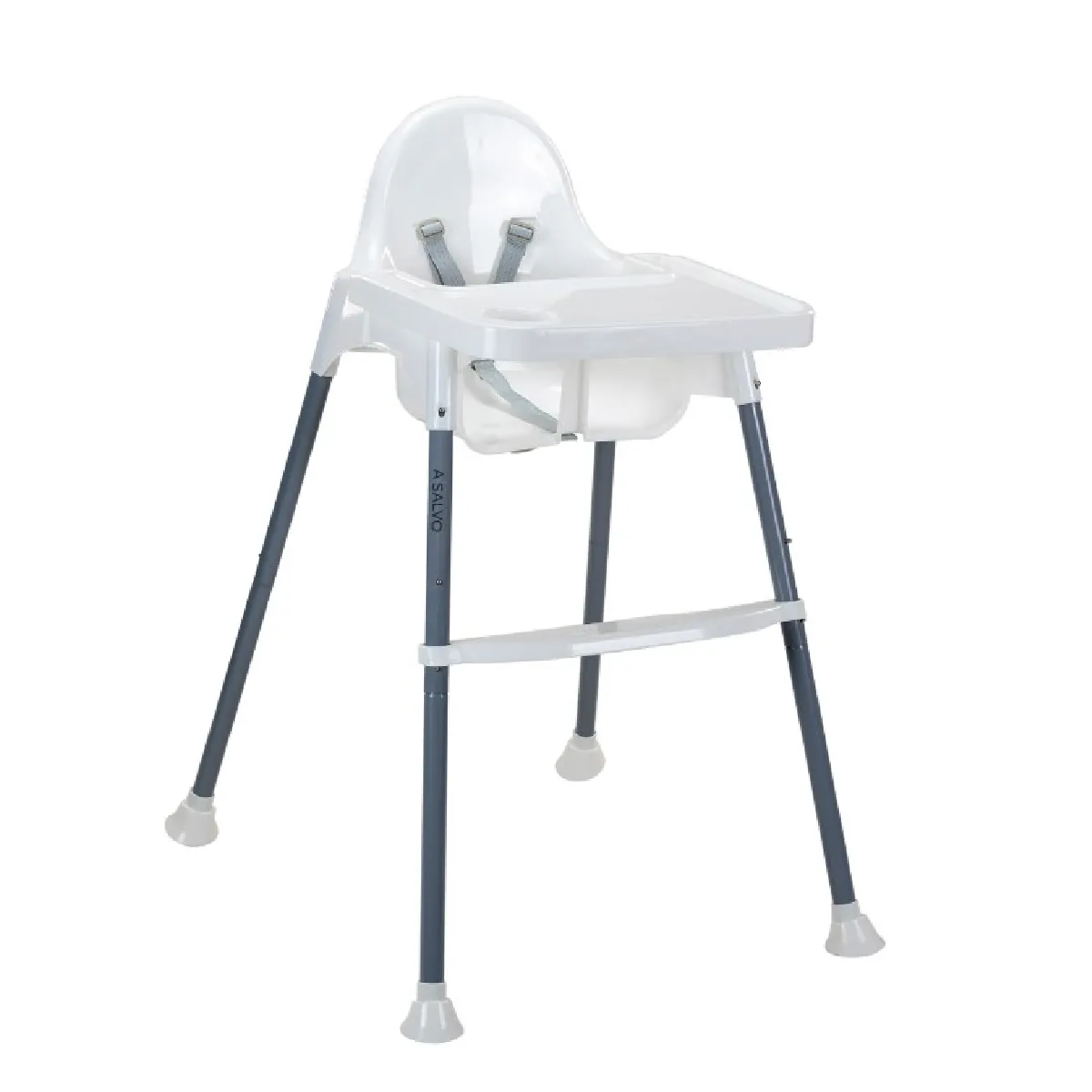Asalvo Chaise haute bébé Basic Pro - blanc Asalvo Chaise haute bébé Basic Pro - blanc
