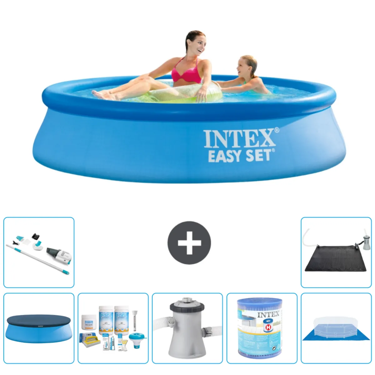 INTEX Piscine Easy Set 244 x 61 cm - vue 2