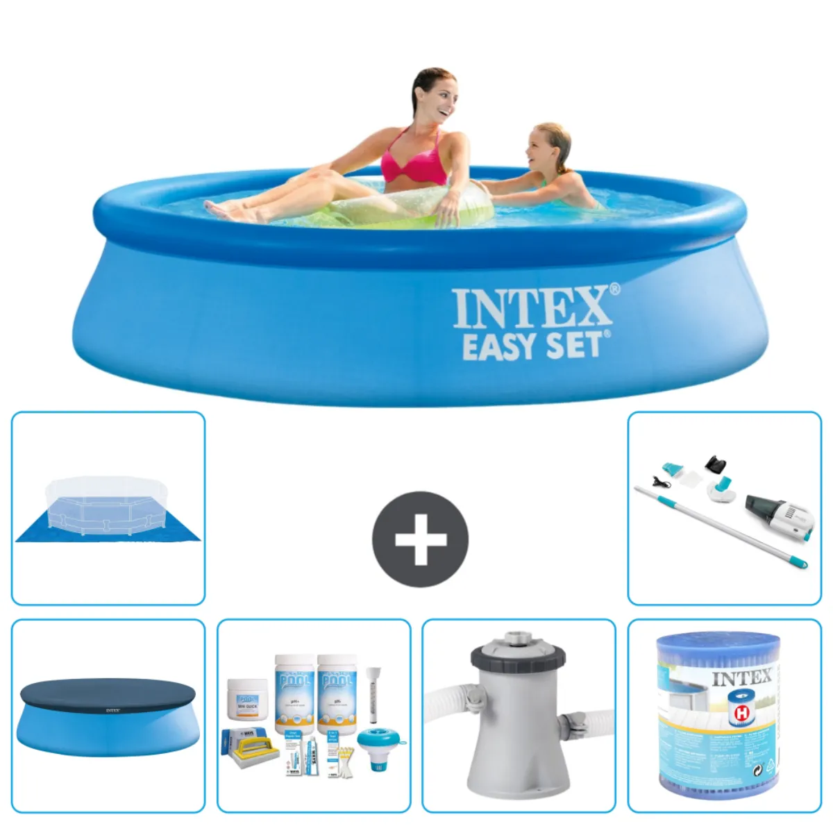 INTEX Piscine Easy Set 244 x 61 cm - vue 3
