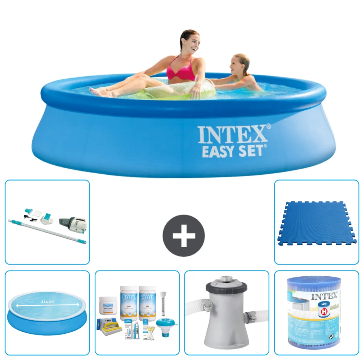 INTEX Piscine Easy Set 244 x 61 cm - vue 4