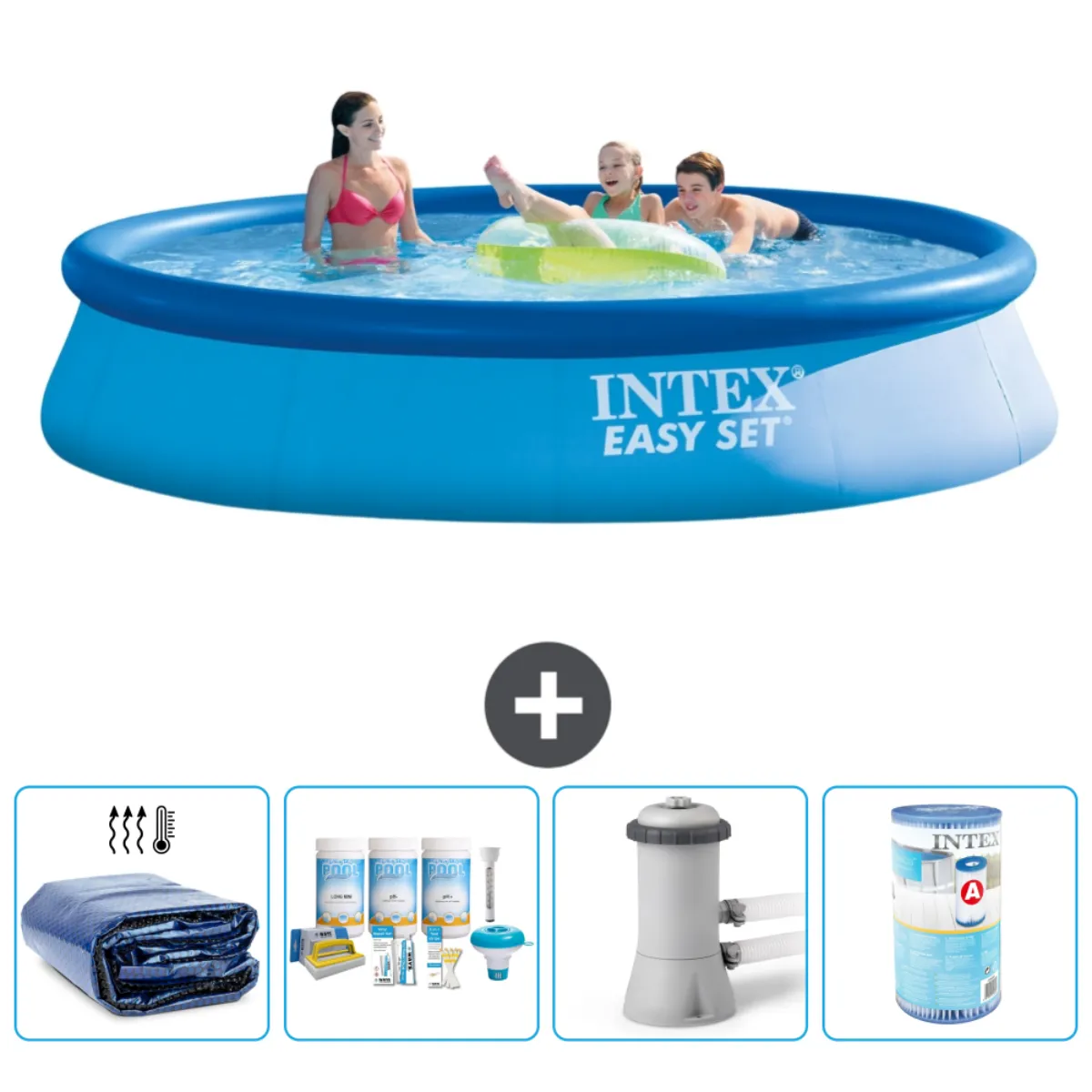 INTEX Easy Set 396x84 cm - vue 2