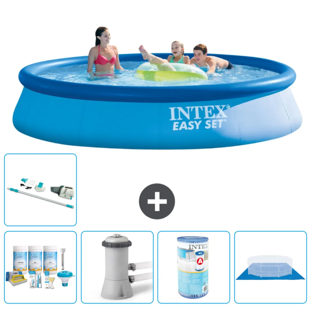 Intex Easy Set 396 x 84 cm - vue 2