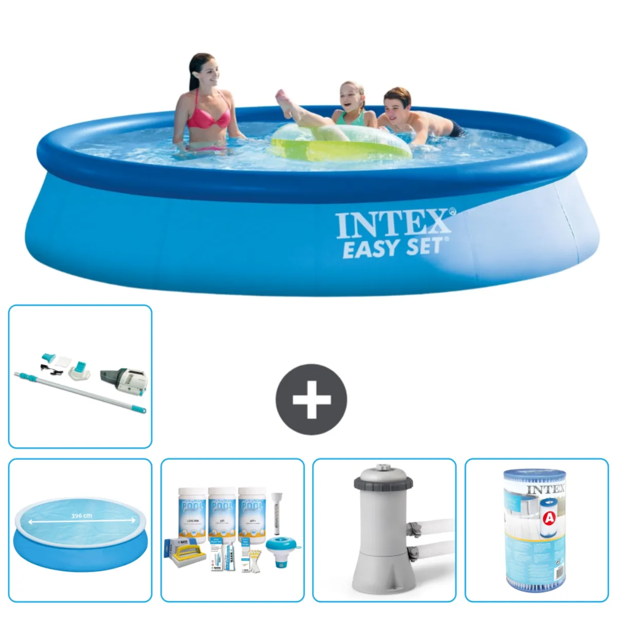 INTEX Easy Set 396x84 cm - vue 4