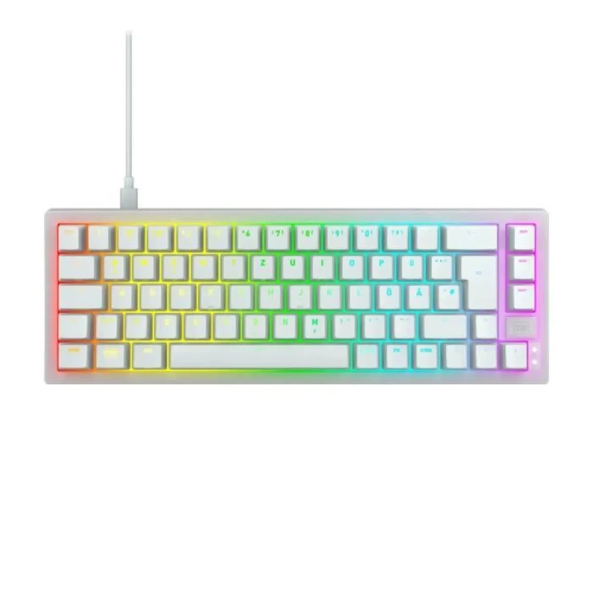 CHERRY XTRFY K5V2 65% White USB MX2A Red hot swappable
