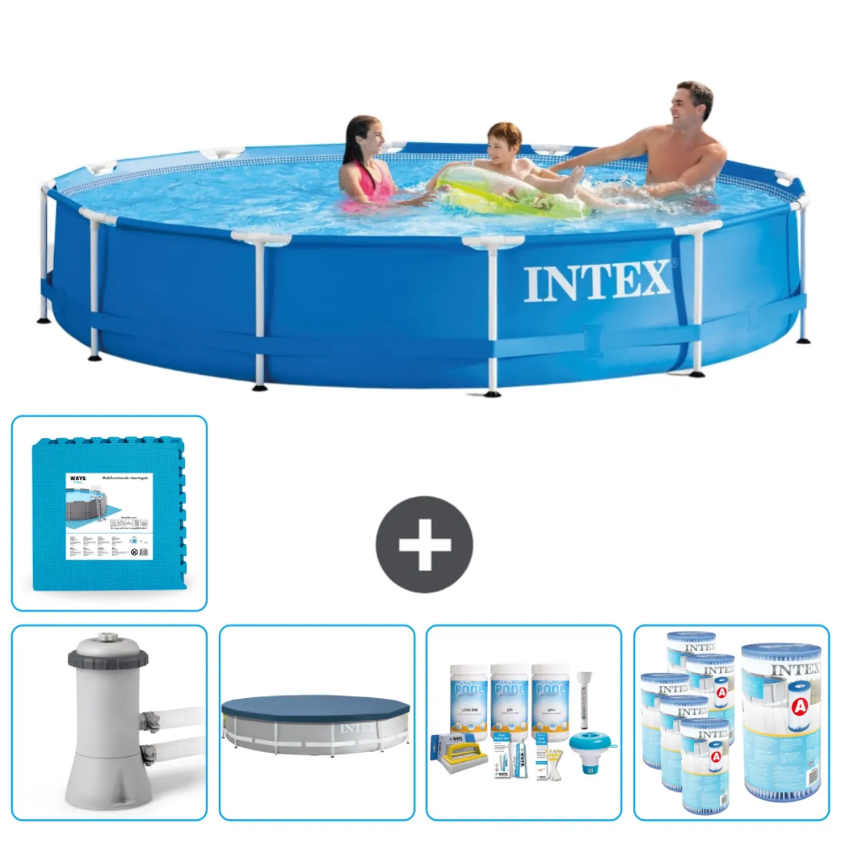 Intex Metal Frame 366 - vue 2