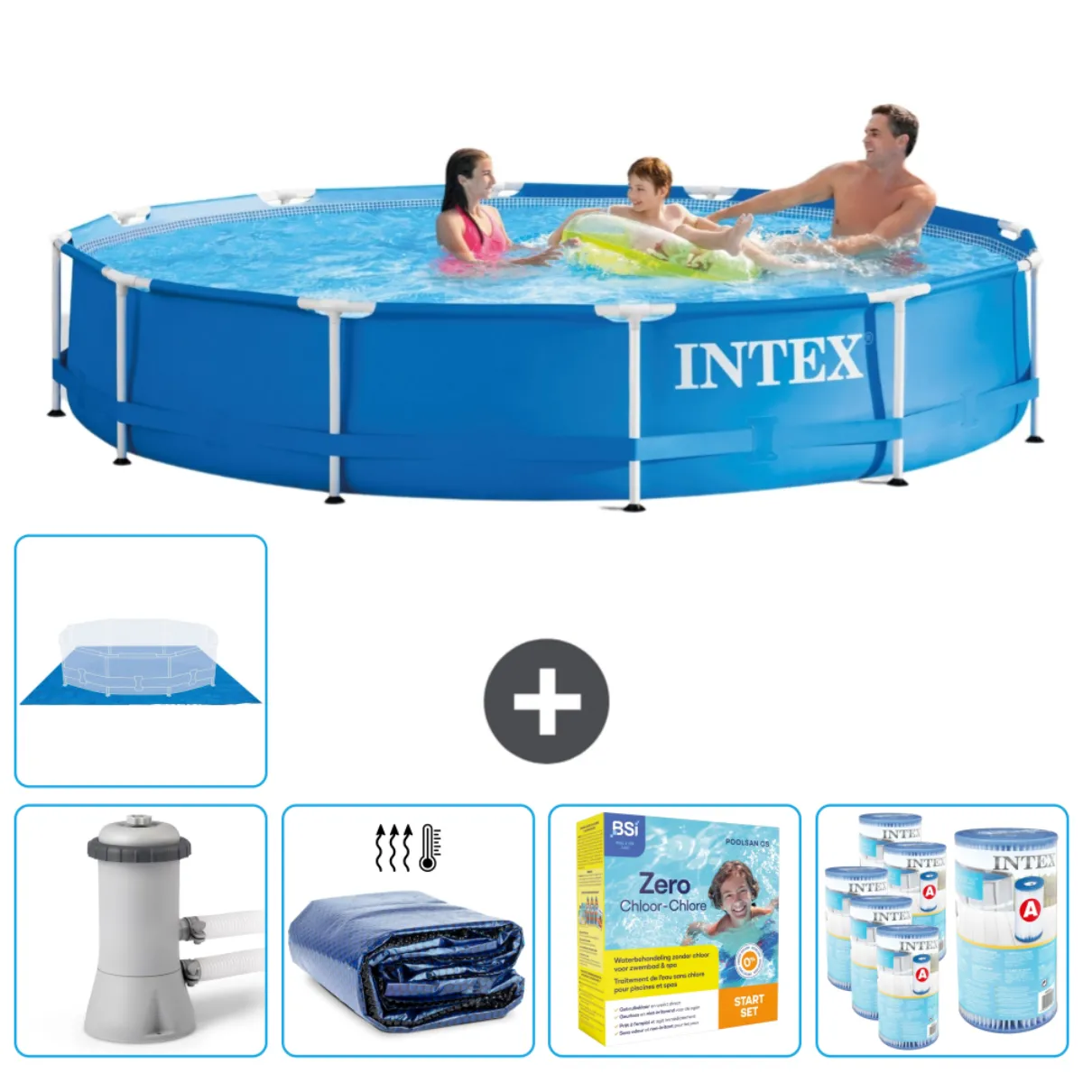 Intex Metal Frame 366 - vue 6
