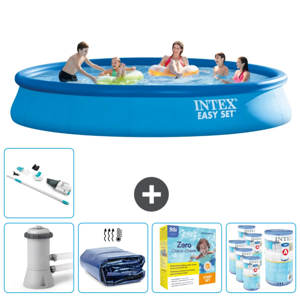 Intex Easy Set - 457 x 84 cm - vue 2