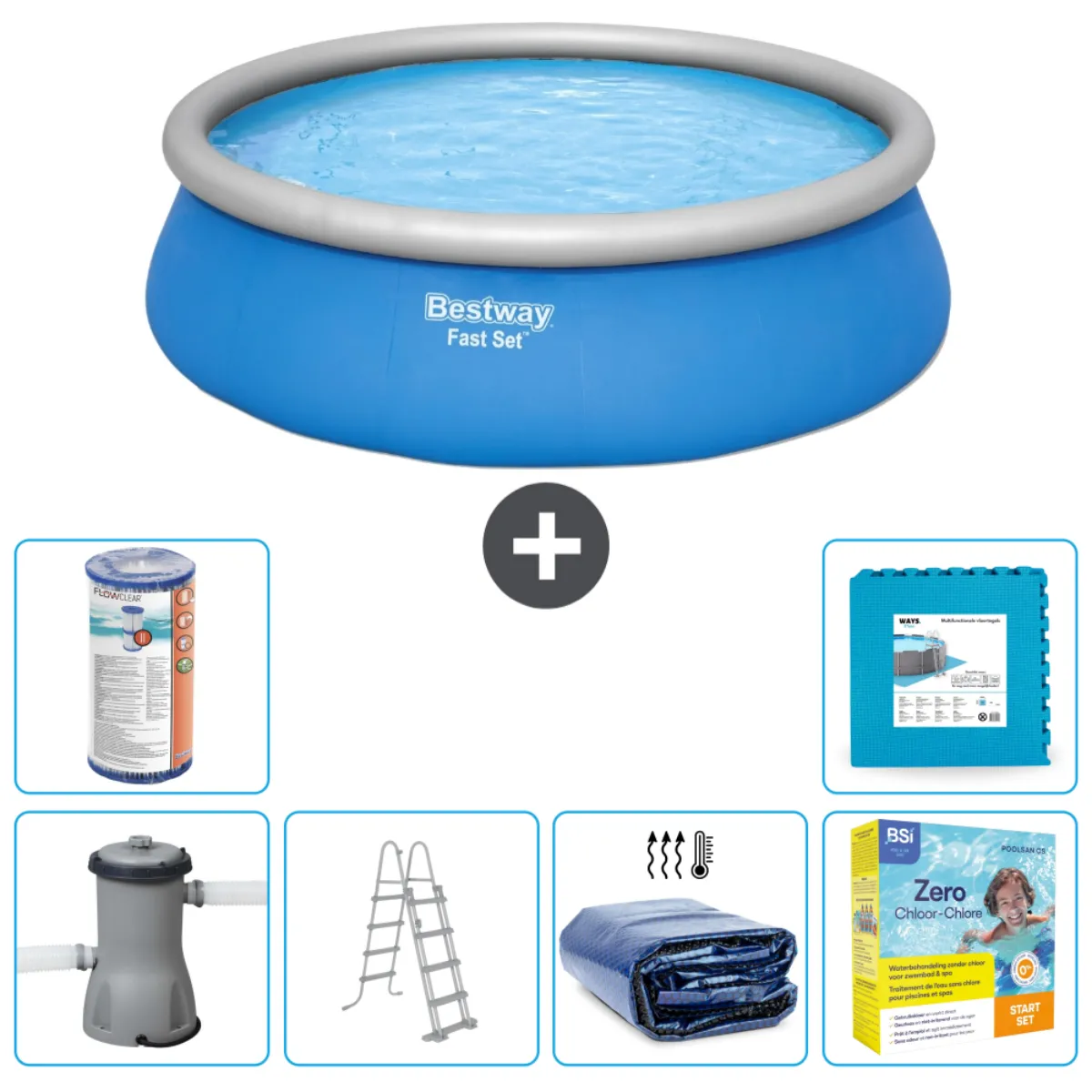 Bestway Fast Set 457 x 122 cm - vue 3