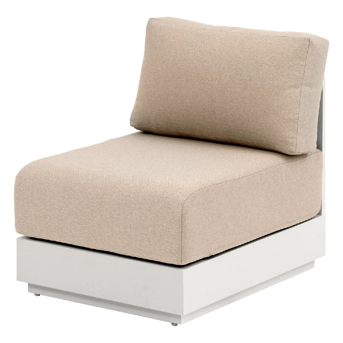 Chauffeuse de jardin en aluminium ALLURE Avoine