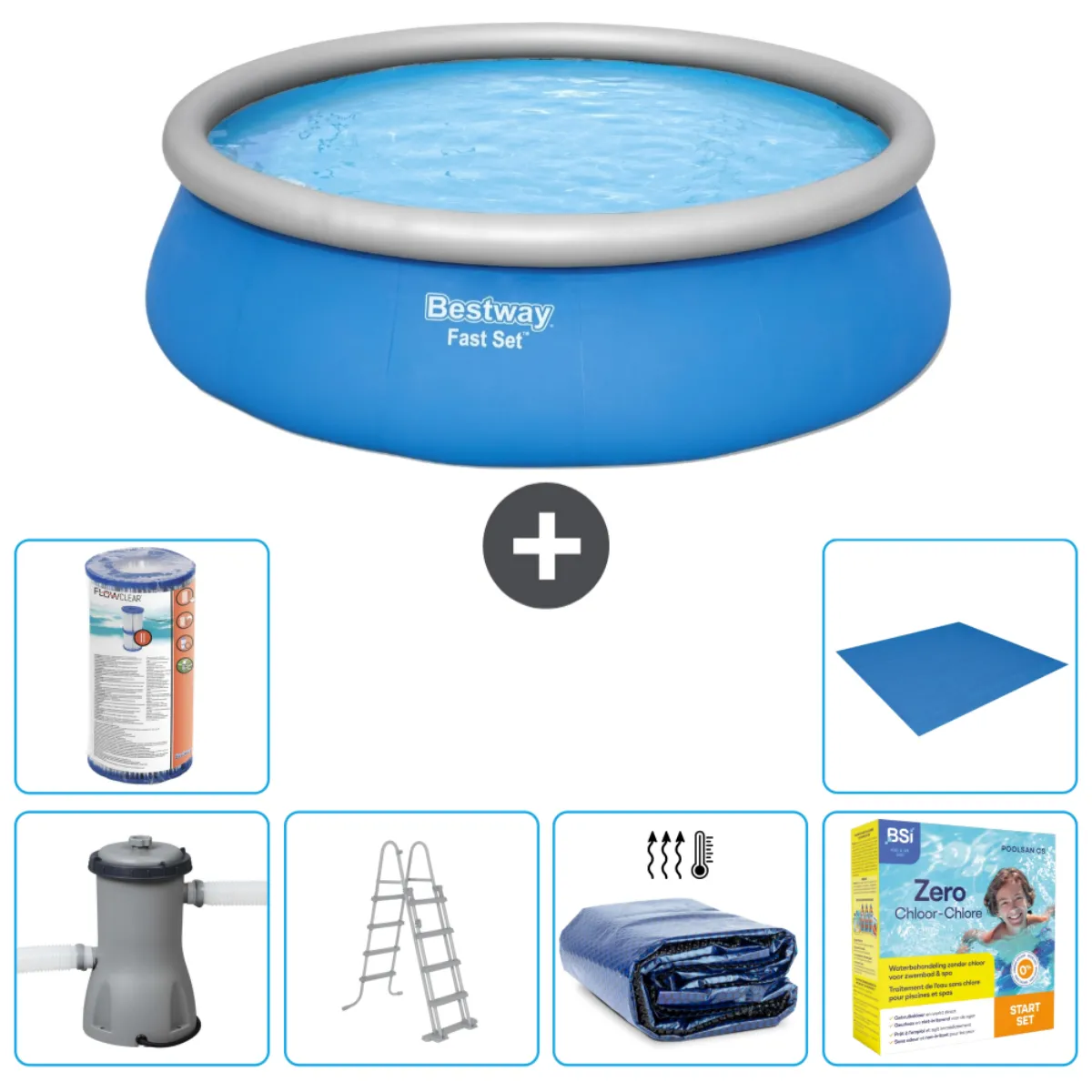 Bestway Fast Set 457 x 122 cm - vue 2