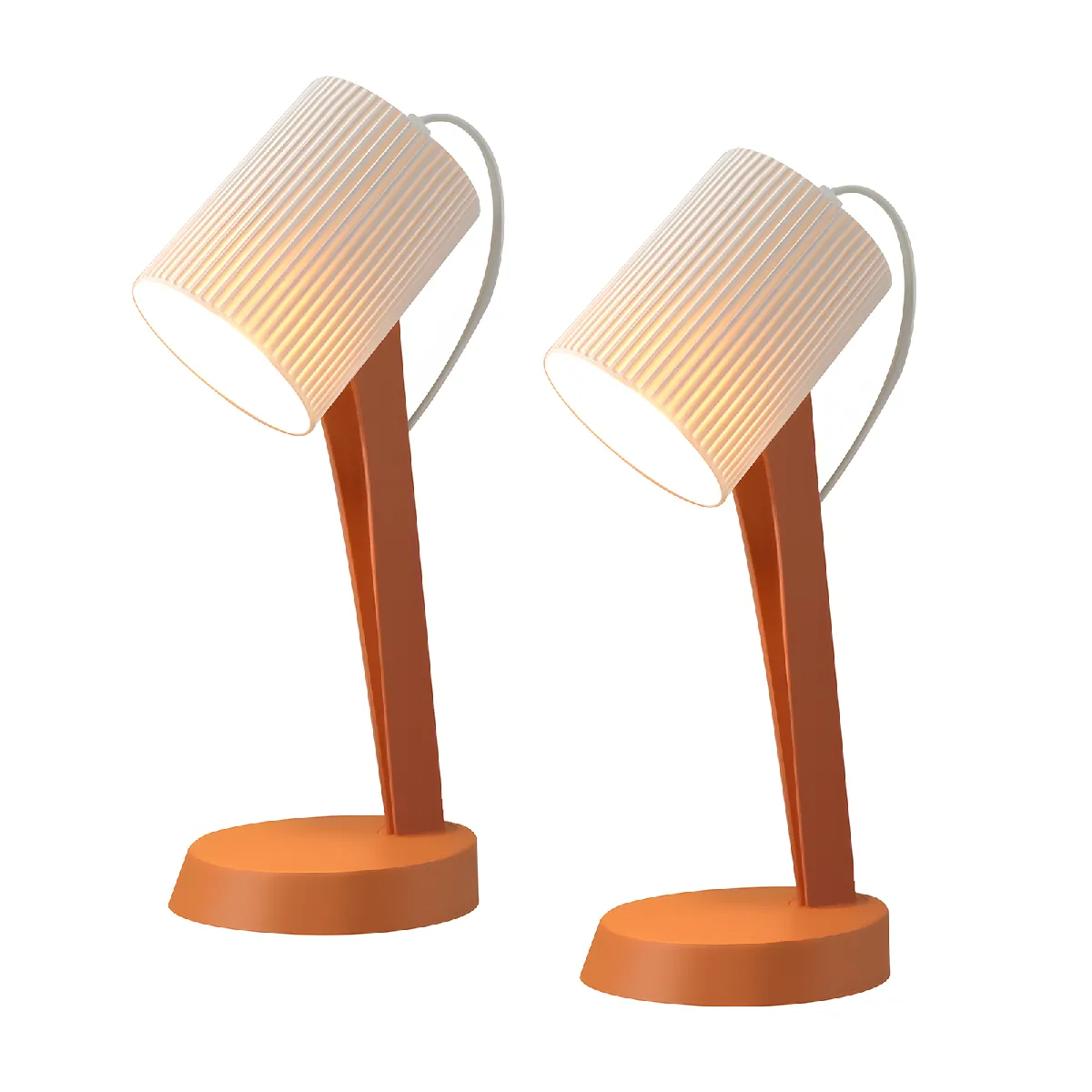 Zmh Lampe de table - Orange