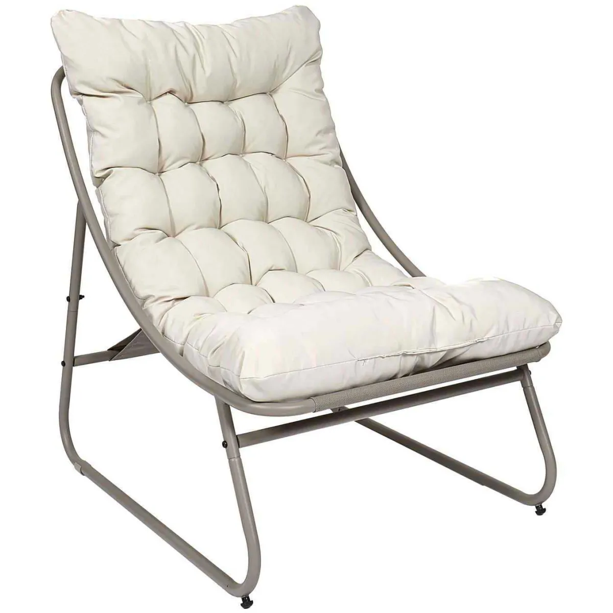 The home deco factory Fauteuil de jardin Dolce vita - Beige The home deco factory Fauteuil de jardin Dolce vita - Beige