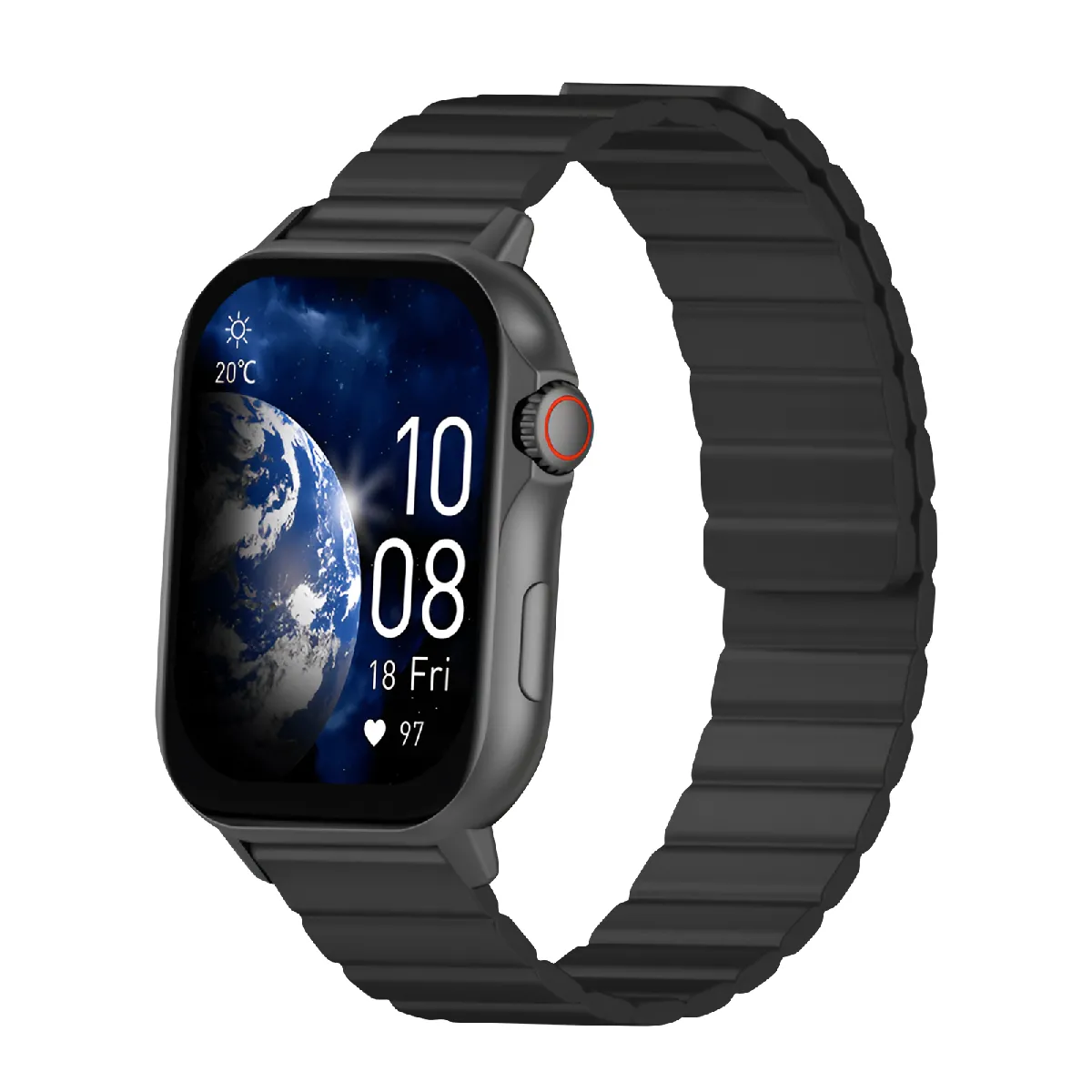 Montre Connectée Suivi Santé Complet Autonomie 8j Étanche IP68 Neuf - vue 8