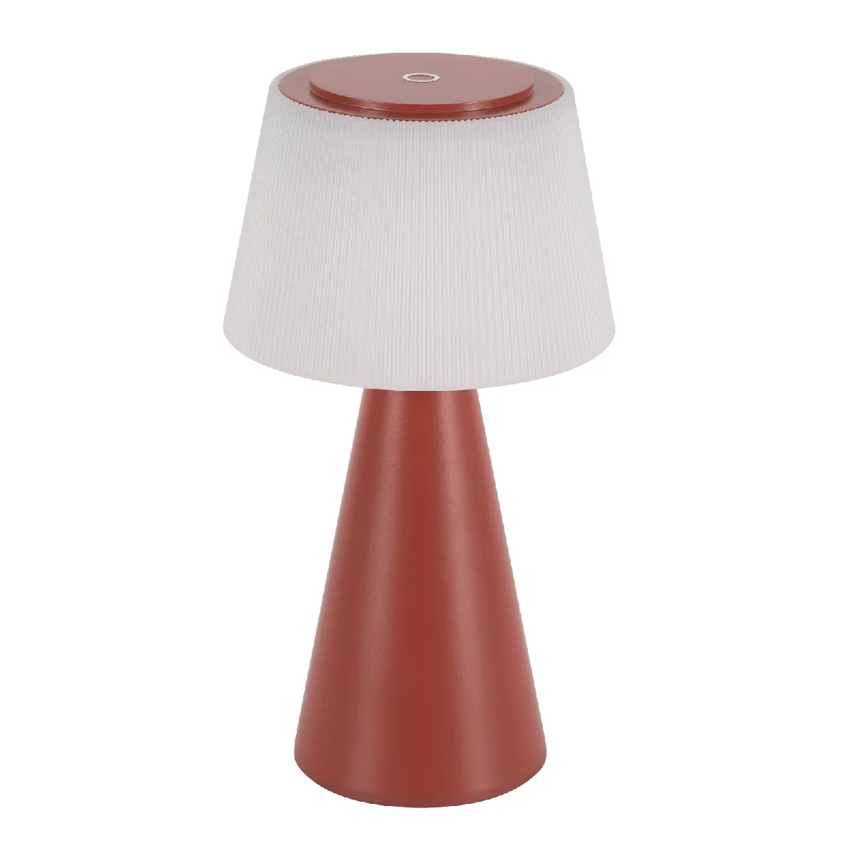 Zmh Lampe de bureau LED tactile - Rouge