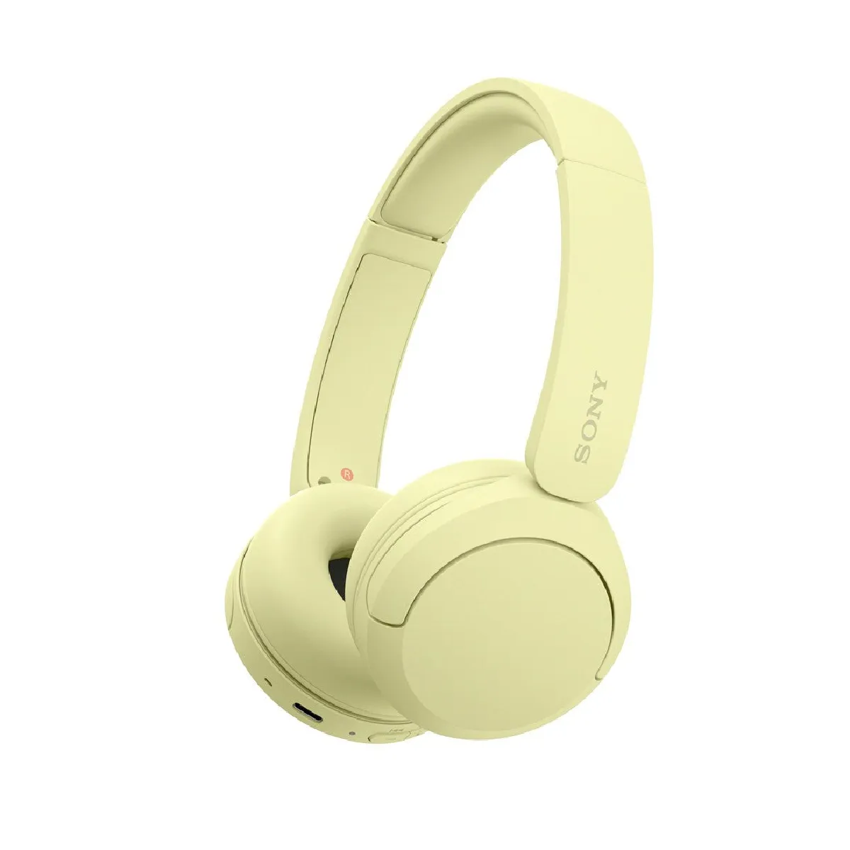 Casque arceau sans fil Sony WHCH520 Bluetooth Multipoint Jaune