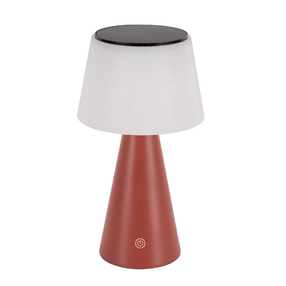 Zmh Lampe de bureau LED tactile - Rouge