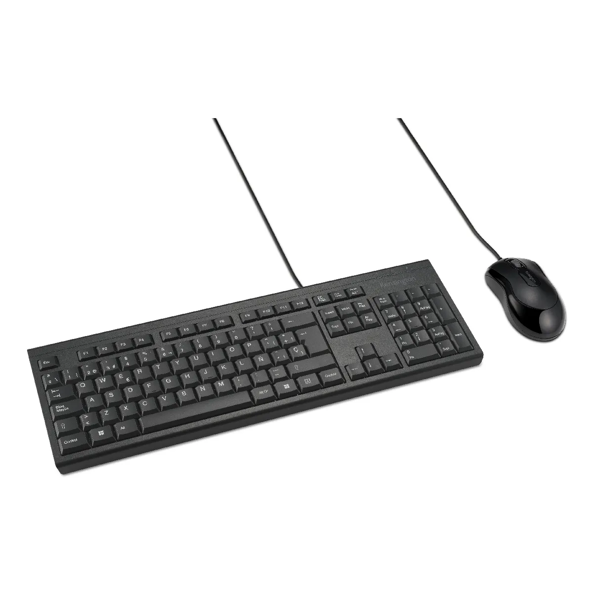 Kensington Noir Pack Clavier Souris Filaires