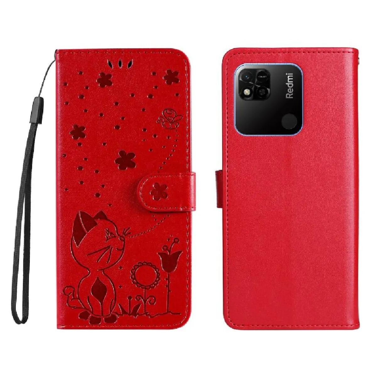 Générique Rouge Étui Pour Smartphone Xiaomi Redmi 10A
