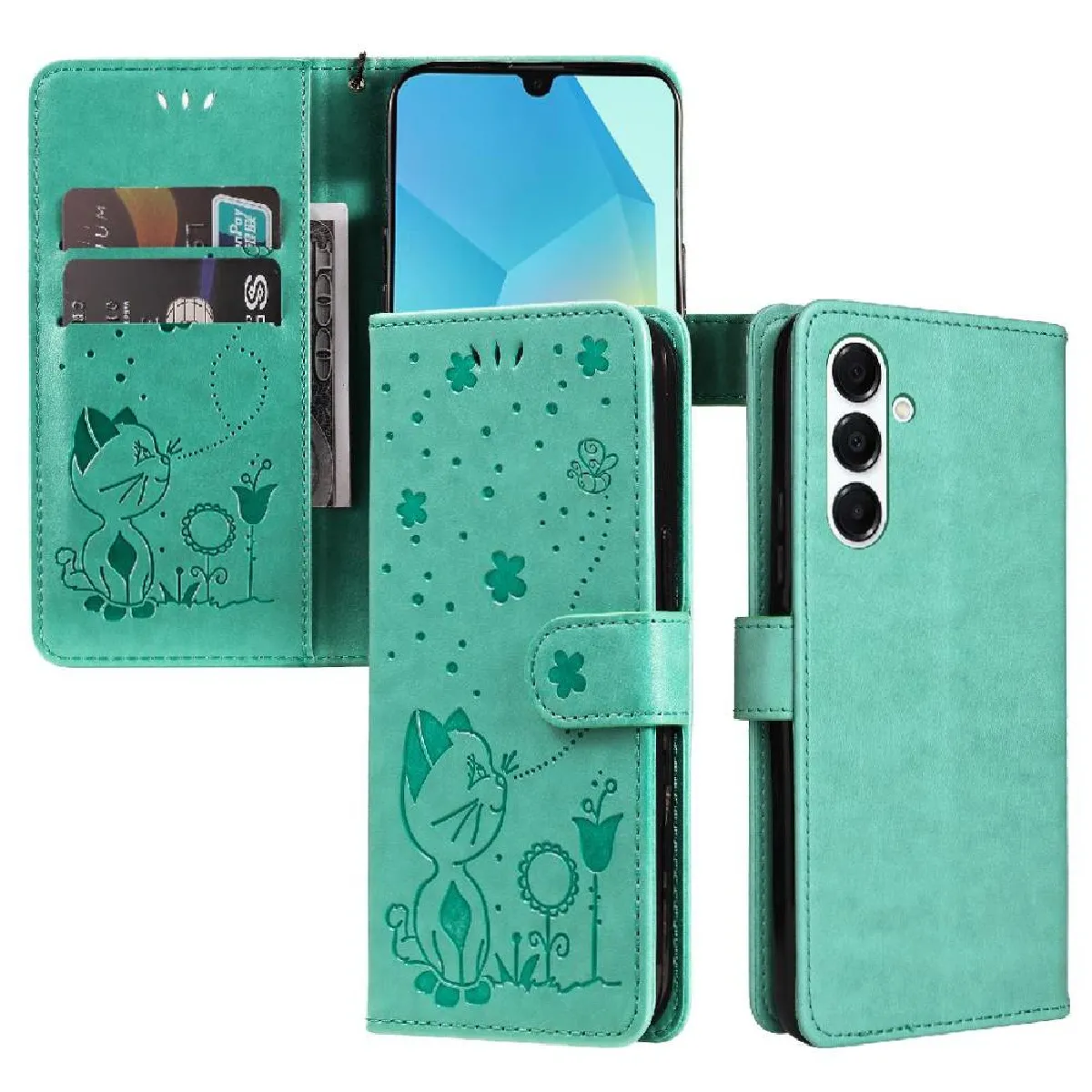 Générique Vert Flip Étui Samsung Galaxy A26