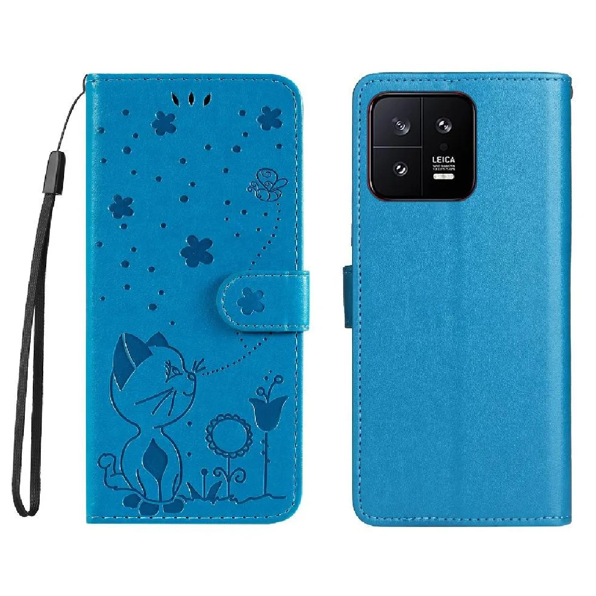 Générique Bleu Xiaomi 13 Flip Étui Foxdock