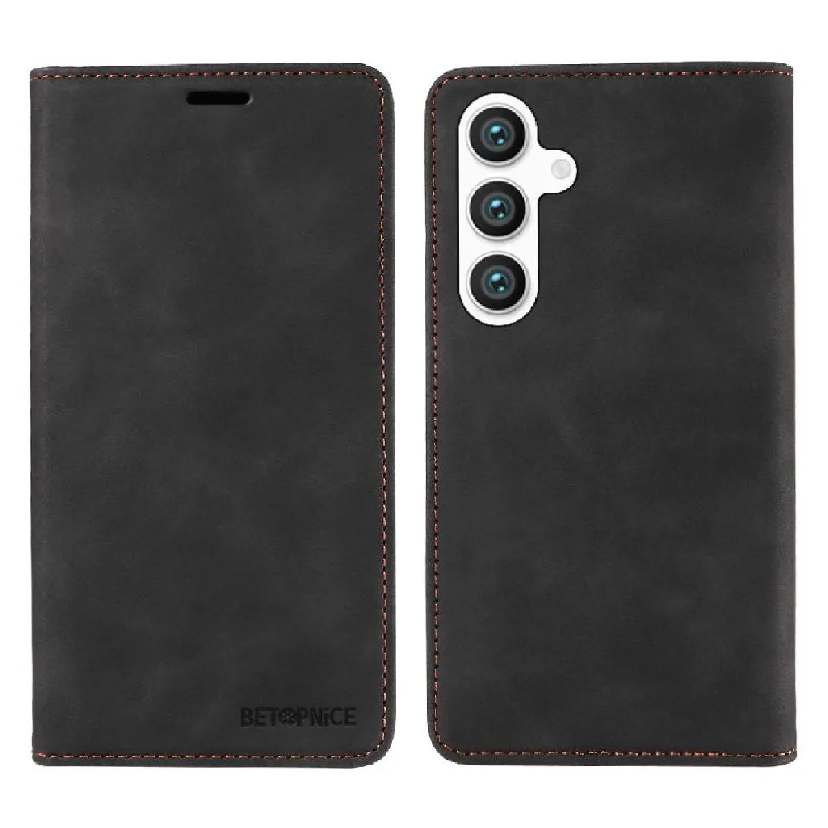 Samsung Galaxy S25 Plus Case: Pu Foxdock Black Magnetic Wallet - News Directory 3
